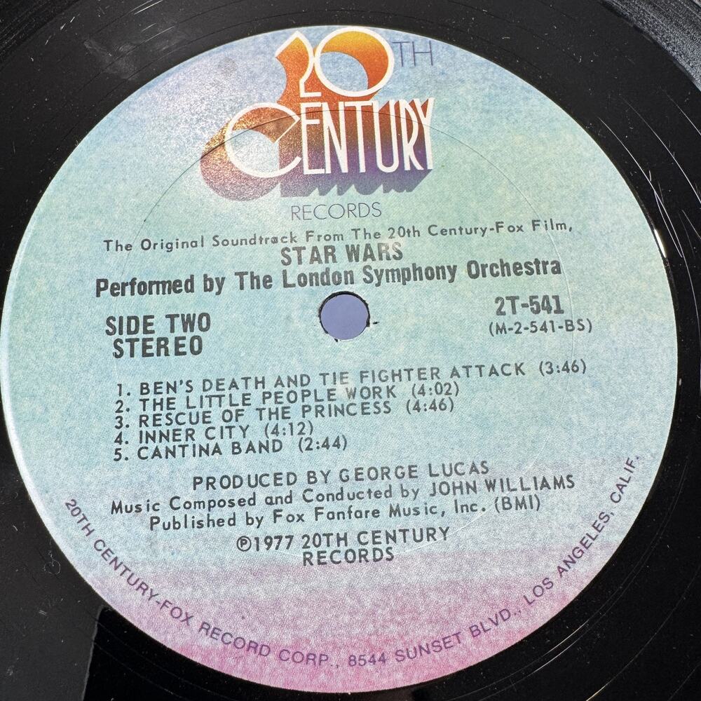 Star Wars Original Soundtrack Vinyl John Williams London Symphony 20th - Picture 7 of 7